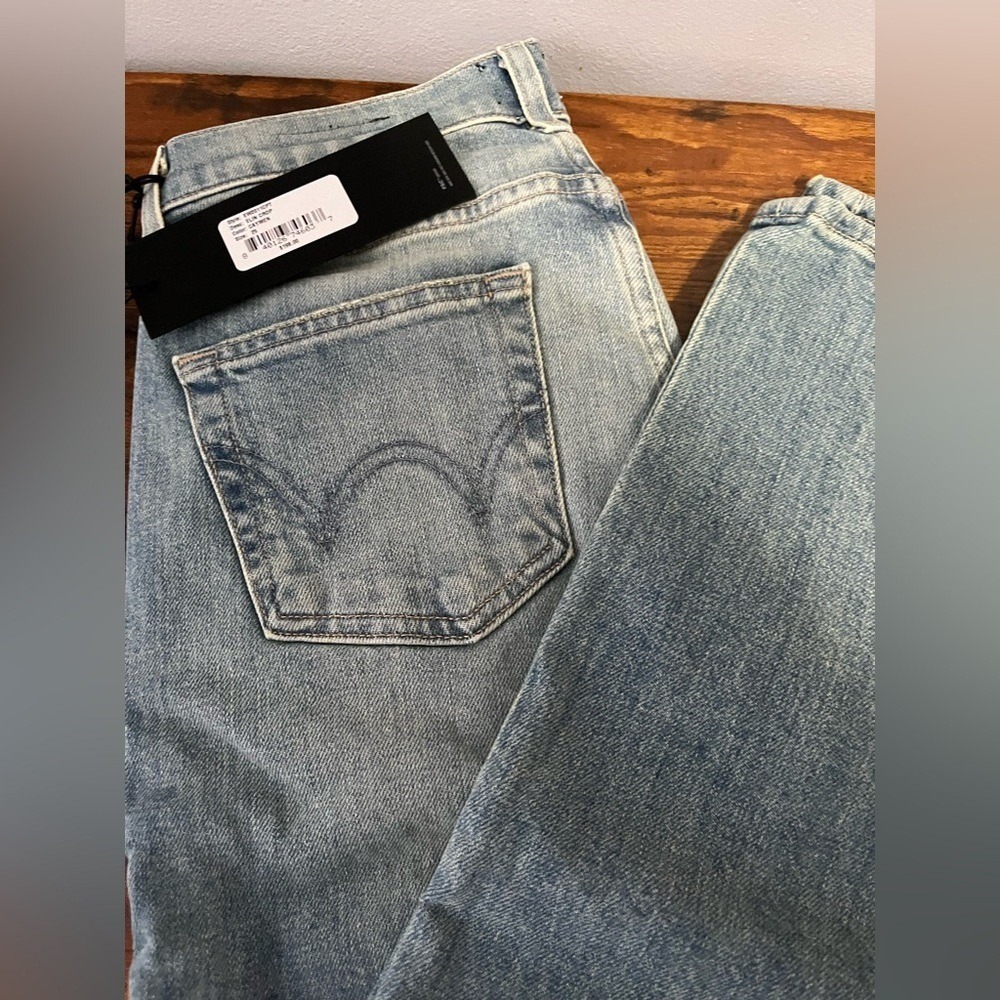 EDWIN Elin Straight‎ Crop Jeans 25 color is Cayman luxury jeans fun and casual - Picture 5 of 7